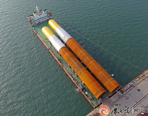 首樁發(fā)運(yùn) 廣西首批海上風(fēng)電單樁在欽州完工交付，船舶上排下水氣囊技術(shù)助力